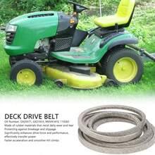 Correa de Transmisin de Cubierta de 1/2 X 141 Pulgadas GX21833 Reemplazo de Correa de Cortacsped de Goma para 145 155C D140 D150 D160 L120 L130 - como se muestra en la figura - Ver 4