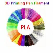 3D Printing Filament PLA 3m * 40 Colours, Total Length: 4724.41 Inches, Replacement Cartridges For 3D Printing Pens, Ideal For DIY Doodling And Artistic Creations. The Perfect Gift For Birthdays, Halloween, Christmas, And Thanksgiving For Both Men And Women. - Multicolor - View 2