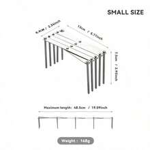 Adjustable Multifunctional Stainless Steel Bowl & Dish Rack, Draining Rack, Pot Lid Rack For Kitchen - Multicolor - View 12