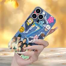 With BT21 Characters And The Number Seven. This Stylish Phone Case Is Compatible With  16, 15, 14 Pro Max, 13, 12, 11, XR, And XS Plus Models. Made Of TPU Silicone, It Offers Shock And Drop Protection And A Superior Feel. It's An Ideal Gift For Family, Friends, And Loved Ones, And A Perfect Choice For Christmas,Fundas,Funda,Phone Case  17, 17 Pro Case,Case  17 Pro,Fundas Para ,Funda De ,Quick Ship Items,Phone Case, Case,Phone Cases, 15 Case - 無色 - 查看 2
