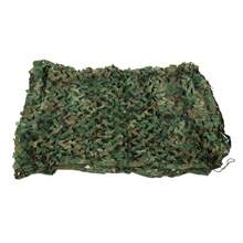 Red de camuflaje para exteriores, camping, tiro, caza en la selva, senderismo, protección solar, sombra, 2 x 4 m - Verde camuflaje - Ver 6