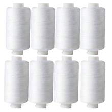 2/4/8pcs Black & White Durable Sewing Thread Set, High Tensile Strength, Ideal For Sewing Enthusiasts, Crafters And Home Mending - Perfect For Sewing, Embroidery And Garment Repair - 2 Black - View 9