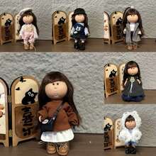 (Doll Clothes Only) New Mia Spanish Potato Doll 24cm Plush Bjd Doll 6 Handmade Girl DIY Waldorf Replacement Outfit - Multicolor - View 2