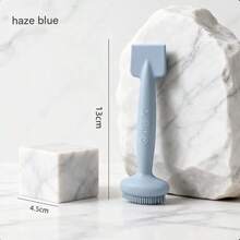 1-10pcs Portable Silicone Facial Mask Brush, Double-Ended Design, Dedicated Tool For Applying And Cleansing Mud Masks - Multicolor - View 1