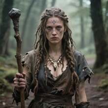 Collar cruz cuervo vikingo dientes hueso salvaje bárbaro halloween cosplay joyería alternativa - Cráneo de cuervo - Ver 7