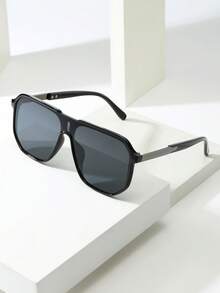 1pc Men's Retro Clip-On Frog Eye Fashion Glasses, High Quality Fashion Glasses Suitable For Travel, Casual, Party, Beach, Daily Wear - Multicolor - View 12