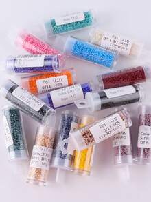 日本产 1.6mm 11/0 Delica 玻璃珠 10g 多色 DB 11/0 工艺品 DIY 珠子，适用于珠宝制作