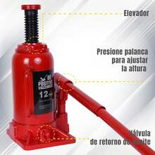 Car Jack - Red - View 3
