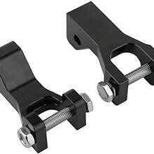 Kit de Descenso Ajustable, Kit de Descenso de Grilletes Abatibles, Kit de Soporte de Bloque de Descenso Frontal de 3,5 Pulgadas, Ajuste para 350 660R 700 ATV - como se muestra en la figura - Ver 2