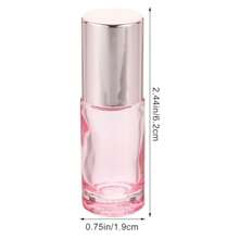 CYPNHealvian 6piezas Botellas Rodillo De Vidrio Color Rosado Para Aceites Esenciales Perfume Uso De ViajeFashion - 219615000 - Ver 6