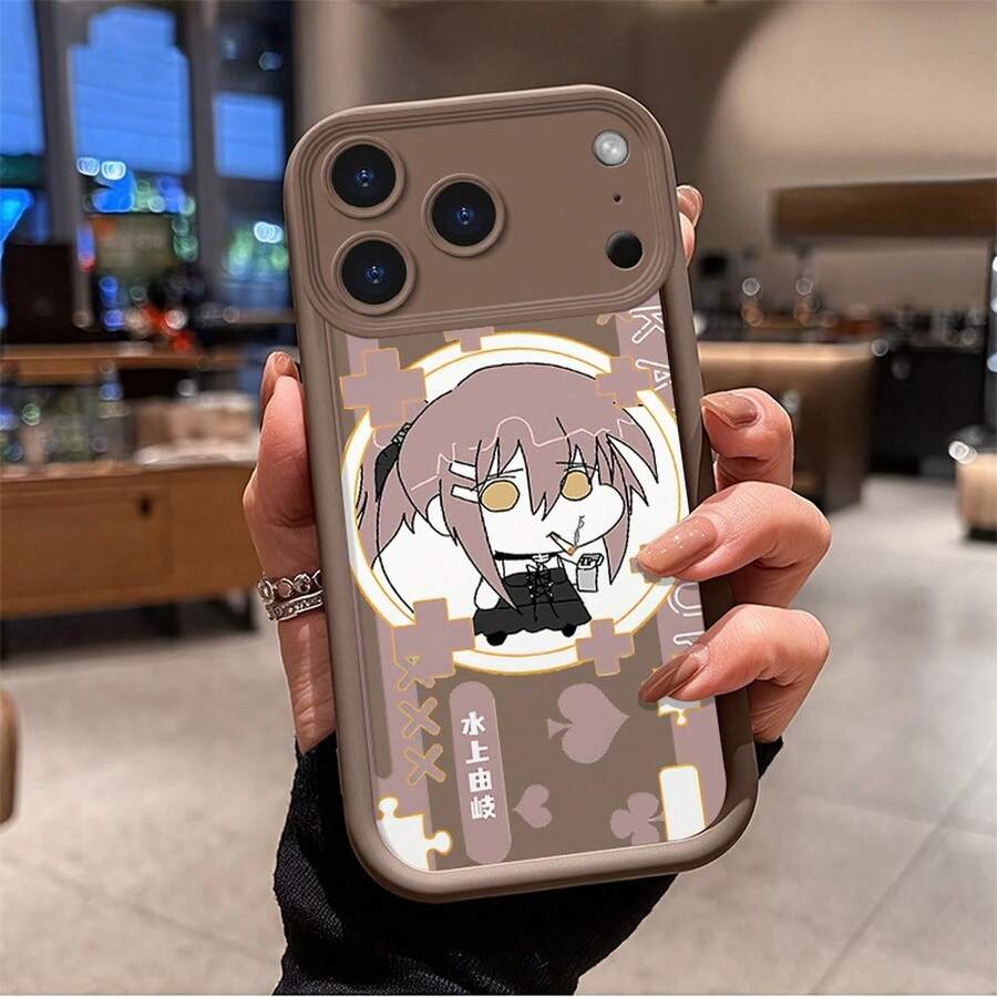 Water by Qi phone case suitable for 17 16 16E 15 14 13 12 11 Pro Max 17 Air 16 Plu silicone all inclusive protection anti slip and anti fall soft case - Escalera Ojo Celestial - Agua de Qi - SKU14772WX - Ver 1