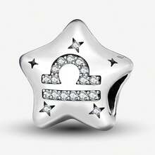1 Exquisita cuenta con diseño de constelación de estrellas, adecuada para que las mujeres la usen, se puede utilizar para hacer joyas DIY como pulseras, etc. Es un regalo exquisito para las novias. - Estrellas y constelaciones - Ver 19