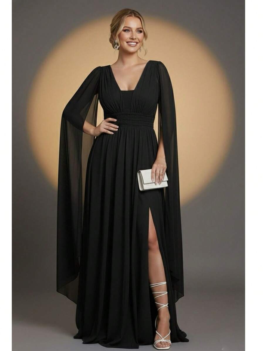 Bridesmaid Dresses - 黑色 - 查看 1