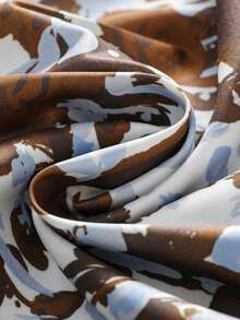 Women's All-Over Print Casual Versatile Arabic Style Top - Multicolor - View 9