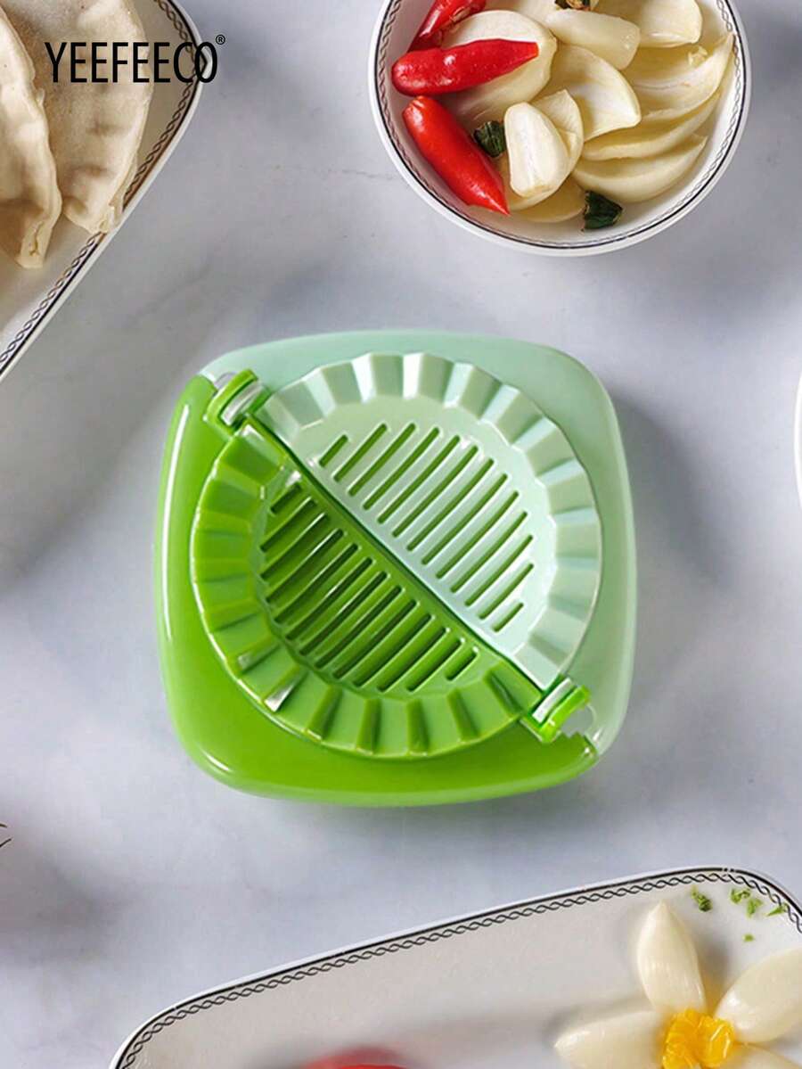 1pc, 2in1, Dumpling Skin Machine, Creative Dumpling Machine, Kitchen DIY Dumpling Machine, Manual Dumpling Machine, Very Suitable For Kitchen Festival Party Dumpling Skin Dumpling Mold, Dough Pressing Machine, Dumpling Pressing Machine, Kitchen Supplies, Kitchen Gadgets - Dumpling Making Tools - View 1