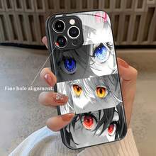 Ojos de anime con un colorido estilo artístico. Esta elegante funda es compatible con los modelos  16, 15, 14 Pro Max, 13, 12, 11, XR y XS Plus. Fabricada en silicona TPU, ofrece protección contra golpes y caídas, además de una sensación superior. Es un regalo ideal para familiares, amigos y seres queridos, y una opción perfecta para Navidad.fundas para ,accesorios para celular,fundas para celular,funda  13,fundas ,fundas para  13,funda  16,funda  17 pro max, 17 pro max,funda  15,funda  17,funda ,fundas para  16,fundas  15,funda  14,fundas  17 pro max,protector para ,fundas  11,fundas  12,funda  17 pro,fundas  13,,case  17 pro max,fundas para  11,fundas para  12 - Negro - Ver 2