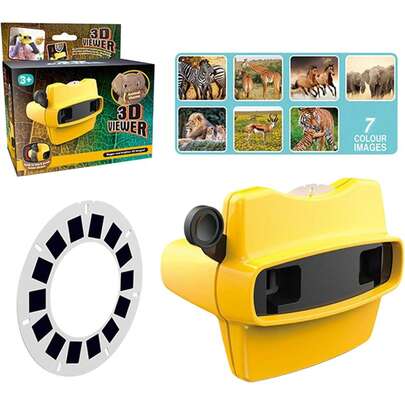 View Finder Toy, 3d Slide Educational Stem Viewer For Kids, Abs Construction With Easy Perfect For Home Preschool Kindergarten Bedroom And Interactive Learning For Boys And Girls