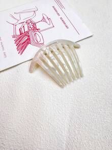 Acetate French Retro U-Shaped Hair Clip Bun Maker, Modern Minimalist Hair Accessory, Versatile Hair Styling Tool - Multicolor - View 15