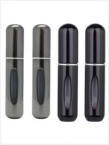 1个/2个/3个/4个/5个装 5毫升便携式迷你香水可填充喷雾瓶，配有香水泵头，适合旅行和户外使用