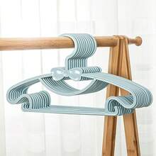 Baby Clothes Hangers, 20 Pack Kids Hangers, Baby Toddler Kids Hangers With Hook, No Trace Cute Bow Clothes Hanger For Children Clothes, Sturdy&Durable Clothes Hangers - Multicolor - View 9