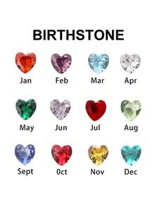 Customized Birthstone Couple Name Infinity Symbol Necklace, Stainless Steel Personalized Pendant Necklace, Customized Choker Jewelry, Birthday & Valentine's Day Gift - Multicolor - View 4