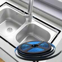 PVC Self-Adhesive Sealing Tape, Bathroom Edging, Heavy Duty Caulk Tape, Kitchen Sink Caulk, Sealing Strip - Multicolor - View 1