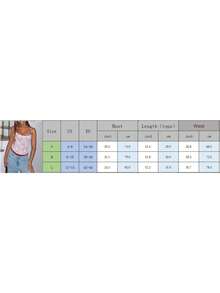 Women Summer Cropped Cami Top, Casual Lace Panel V Neck Spaghetti Strap Sleeveless Tank For Daily Street  Vacation Wear - Đỏ - Xem 9