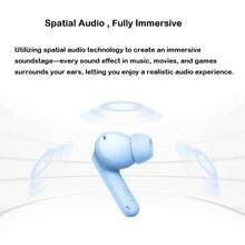 Honor Earbuds S Bluetooth Noise Cancelling Headphones, 12.4mm Dynamic Driver, Ambient Sound Mode, Low Latency Audio/Video Synchronization, Long Battery Life, Fits Snugly In The Ear, Multi-Device Connectivity, Pink - Pink - View 8