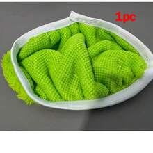 10pcs Reusable Flat Mop Replacement Cleaning Pads, Soft Mop Refills For Floor Cleaning, Suitable For Kitchen, Bathroom, Home Cleaning, Wet & Dry Use - Multicolor - View 14