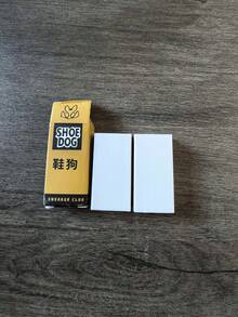 1个/2个麂皮橡胶橡皮擦，用于清洁鞋子，去除油漆或网面运动鞋上的磨损痕迹，干洗，去污，抛光，适用于麂皮、磨砂皮、天鹅绒、运动鞋、皮鞋和其他材料。