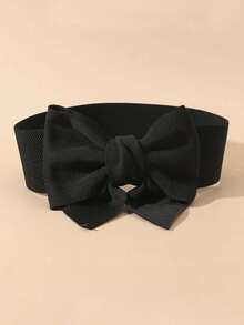 1 PC Women's Belt - Decorative Adjustable Elastic Skirt Ribbon, Available In Multiple Colors - Perfect For Pairing With Casual And Evening Wear, A Sweet Style Accessory, And An Elegant Dress Embellishment. - Multicolor - View 4