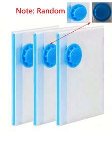 节省80%空间的真空收纳袋 - 适用于衣物、床上用品、床单的真空密封袋 - 压缩密封收纳，方便衣柜使用 - 配有旅行用抽气泵，也可作为化妆包、旅行收纳袋、化妆包、大容量化妆盒使用