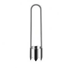 One Piece Of Stainless Steel Coring Tools For Fruits And Vegetables - Effective Kitchen Gadgets, Ideal For Cucumbers, Bell Peppers, Apples, Tomatoes, User-Friendly Home Cooking Core Remover Tool With A Sleek Design And Hi Sold By - Silver - View 12
