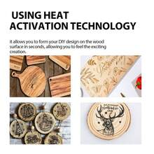 Holzbrenngel, DIY Outdoor Holzbrand Brennpaste für Holz, Leder, Leinwand, Papier - Verschiedenfarbig - Übersicht 4