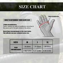 ThreeH Guante Tctico Antideslizante para Montaismo Deportes al Aire Libre Ciclismo Caza Fitness - negro 1+xl - Ver 3
