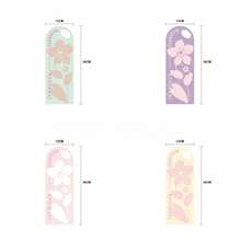 6支装单枝手持花卡情人节花束贺卡单包装纸