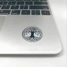 1/2pcs Lucky Tree Pattern Symbol Metal Sticker | Suitable For Mobile Phones, Laptops, Water Cups, And - Ideal Mother'S Day Gift - Multicolor - View 3