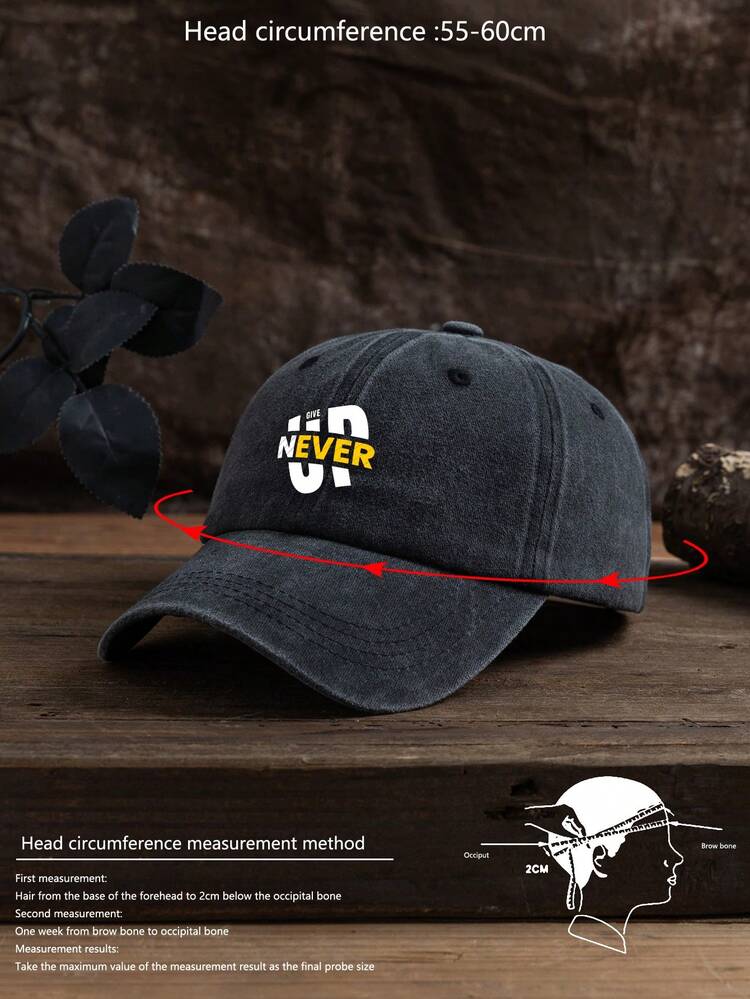1 pieza Gorra de béisbol unisex ajustable para uso casual al aire libre con estampado gráfico de tela de araña, suave y adecuada para todas las estaciones - gorra de béisbol lavada - Añade 7