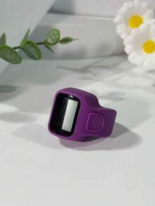 Contador de anillo clásico y sencillo, de material de resina, ligero y cómodo, conteo conveniente, contador de anillo con pantalla digital, contador de presión manual de alivio, ampliamente aplicable, disponible en varios colores, adecuado para hombres y mujeres, regalos navideños, contador de rosario electrónico, aplicable para uso comercial y doméstico, contador multifuncional - Multicolor - Ver 6