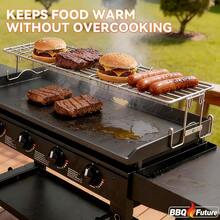 Griddle Warming Rack For Blackstone Griddle, Adjustable Griddle Accessories Cooling Warmer Rack For Black Stone And Most Tabletop Flat Top 17 22 28 36 Inch Gas Grills - Default - View 4