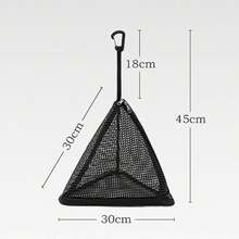 Hanging Storage Net For Camping - Breathable Mesh Drying Bag - Organizer For Utensils Or Clothes - 黑色 - 查看 2