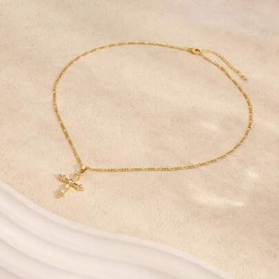 1Pc Cross Necklace …