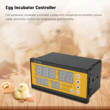 Controlador de Incubadora de Huevos, Termostato con Control Automático Completo con Sonda de Temperatura y Humedad, para Incubar Huevos de Pollo, Pato, Ganso y Codorniz, 100 V ~ 240 V AC,39835440 - Multicolor - Ver 2