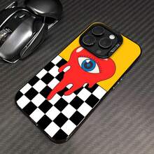 Funda para teléfono con diseño de corazón goteando, compatible con fundas ,  17,  17 Pro,  16 Pro Max,  15 Pro Max,  14 y  13. Fabricada en TPU, es duradera, resistente a caídas y elegante. Un regalo perfecto para familiares, amigos y seres queridos, y un excelente detalle para cumpleaños, San Valentín y Año Nuevo. - Negro - Ver 3