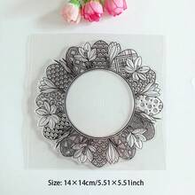 1pc Easter Clear Stamps - Bunny/Egg Pattern For DIY Scrapbooking Card Making - Clear - View 15