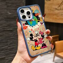 Mickey Mouse Clubhouse Character Patterned Phone Case Featuring A Joyful Design. Mickey Mouse, Minnie Mouse, Donald Duck, Daisy Duck, Goofy Dog, Compatible With IPhone 17, 17 ProMax, 17 Pro, 17 Air, 16, 15, 14, 13, 12 Pro 11 XsMax Xs Xr X And Galaxy Models, With Shockproof Protection And Magnetic Case. A Fun Gift For Disney Fans ,Mickey Fans, Family, Friends, Birthdays, Holidays, And Special Occasions. A Delightful Addition To Your Phone Accessories. - trắng - Xem 6