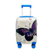 MARKTOMI - ABS Luggage Set (18" + 20") This Set Includes One 20" And One 18" Suitcase, Both Made Of Lightweight And Durable ABS. With Fun Designs And Vibrant Colors, They Are Ideal For Students. Both Have 360° Double Spinner Wheels For Smooth Movement. Unlike Suitcases With Single Wheels, They Glide In All Directions And Are Easy For Students To Maneuver. The Interior Is Compartmentalized And Includes Elastic Straps To Keep Contents Organized. They Also Feature An Adjustable Telescopic Handle And An Integrated Combination Lock. Perfect For Family Trips, School Excursions, And As Carry-On Luggage. - L37-6-58 - 查看 3