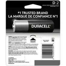 Duracell Coppertop D Batteries, 4 Count (Pack Of 1), D Battery With Long-Lasting Power, All-Purpose Alkaline D Battery For Household And Office Devices - 2 Count - View 2