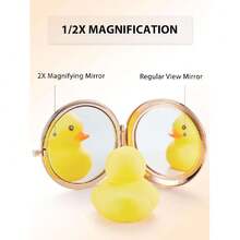 Compact Mirror Bulk, Pack Of 6 Double-Sided 1X/2X Magnifying Metal  Mirrors(Round, Rose Gold),39799249 - Rose Gold - View 5