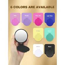 Compact Mirror Bulk, Pocket Small Mini Folding Mirrors For Purse, 200 Packs (8 Colors),39799247 - 紫羅蘭色 - 查看 6